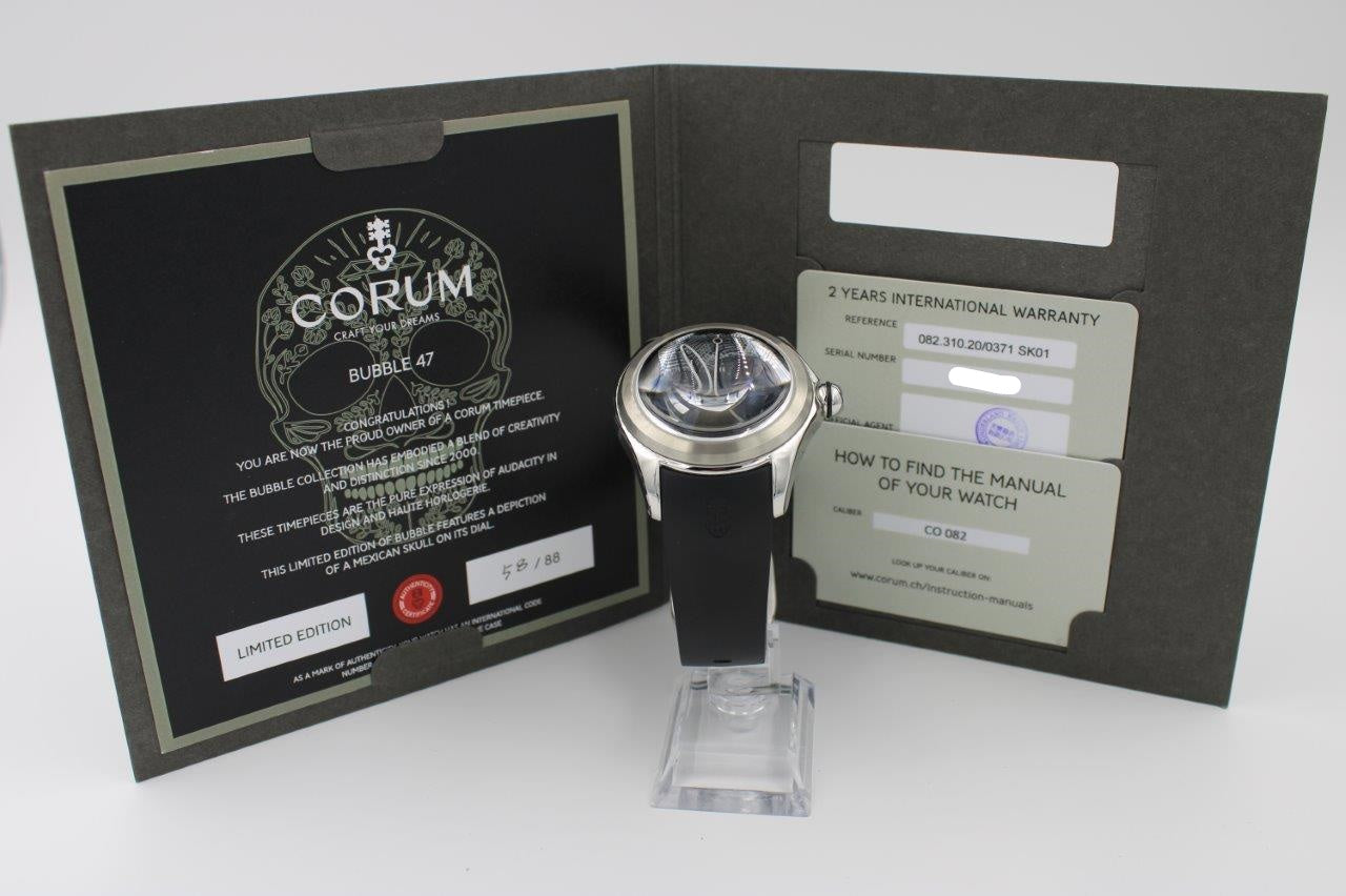 Corum Bubble Skull 082.310.20 0371 SK01