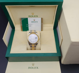 Rolex 116333 TT Wimbledon dial