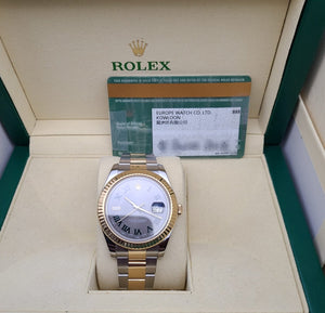 Rolex 116333 TT Wimbledon dial