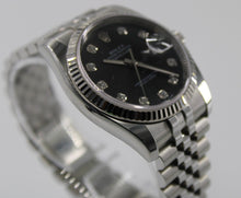 Load image into Gallery viewer, Rolex 116234 Datejust 36 in Steel with Black Jubilee Diamond Dial
