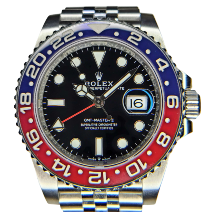 Rolex GMT-Master II Pepsi Jubilee Bracelet 126710BLRO