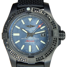 Load image into Gallery viewer, Breitling Avenger II Seawolf M17331AT/BE95 Black Steel with Gem Set

