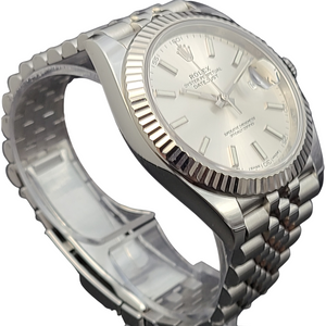 Rolex Datejust Silver Index Dial 126334