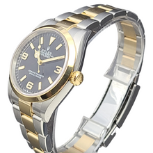 Load image into Gallery viewer, Rolex Explorer Two Tone Black Dial 124273
