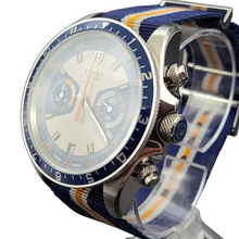 Load image into Gallery viewer, Tudor Heritage Chrono Blue Opaline 70330B

